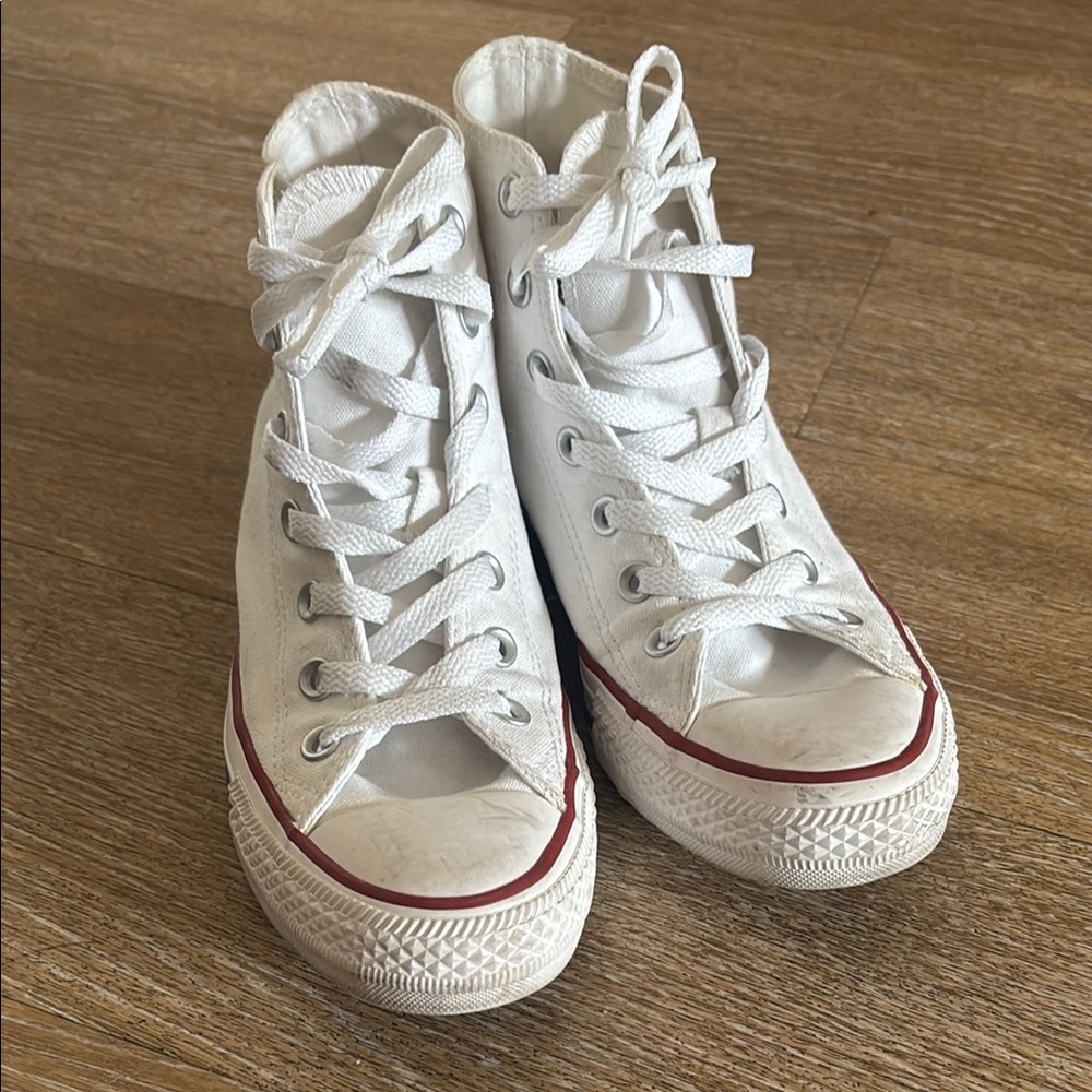 Converse Women's White High-Top Sneakers